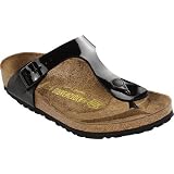 Women's Birkenstock Gizeh Patent Birko Flor at Birkenstock