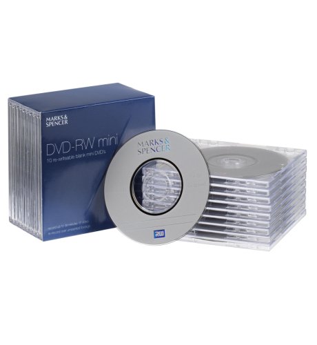 10-Pack DVD RW +R