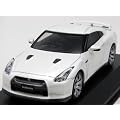 京商オリジナル 1/43 ニッサンGT-R (R35) ホワイトパール #QX1