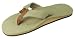 Mens Hemp Rainbow Sandals (XL (11-12), Natural)