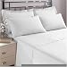 Bedeck Luxurious Percale White Single Flat Sheet