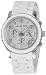 Michael Kors White Polyurethane Chronograph Ladies Watch MK5423