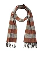 Cesare Gatti Bufanda Seda (Rojo / Natural)