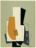 1954 Lithograph Guitar Mandolin Musical Instrument Henri Laurens Abstract Art - Original Lithograph