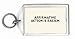 Affirmative Action Is Racism Keychain