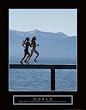 Goals - Joggers, Motivational Poster