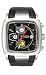 Diesel Men's Black Chronograph Leather Watch #DZ4028