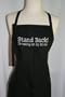 Black Embroidered Apron "Stand Back, I'm Taking Out My Driver"