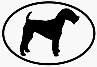 Welsh Terrier Oval Sticker