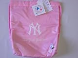 New York Yankees MLB Mini Pink Drawstring / Sling Backpack