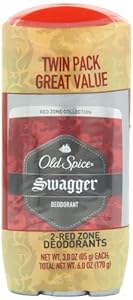 Old Spice Red Zone Collection Swagger Scent Men's Deodorant Twin Pack 6 Oz
