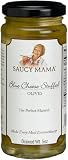 Saucy Mama Blue Cheese Stuffed Olives, 5-Ounce Boxes (Pack of 6)