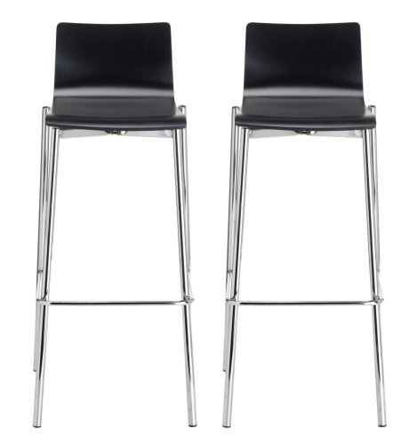 2 Zebrano Kitchen Stools