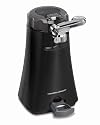Hamilton Beach 76390 Chrome Lever OpenStation Can Opener, Black