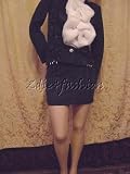 Christian Dior - $925 New CHRISTIAN DIOR Black Pin Stripe Skirt 6 / 38