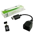Power Adapter Cable for Microsoft Xbox 360 Slim AC Adapter Plus AGPtek All-in-one Card Reader