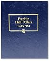 Whitman Harris Franklin Half Dollars Album