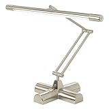 Catalina Lighting FS126BR-12 Adjustable desk lamp with swing-arm style, 13w, 20 high