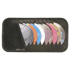 10-CD Visor Organizer