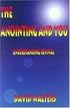 The Anointing & You
