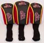 The St Louis Cardinals Major League Baseball Mesh Golf Club Head Covers Set of 3