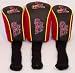 The St Louis Cardinals Major League Baseball Mesh Golf Club Head Covers Set of 3