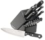 Farberware Professional 14-Piece Fine-Edge Knife Block Set, Black
