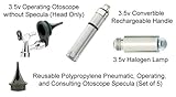 Welch Allyn 3.5v Otoscope Set with Convertible Handle and Hard Case (Model 21770-C)