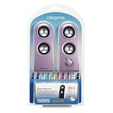 Electronics : Creative SBS Vivid 80 - PC multimedia speakers - 6 Watt (Total) - pink