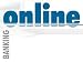 Online Banking, Blue and Gray - 18"W x 14"H - Peel and Stick Wall Decal by Wallmonkeys