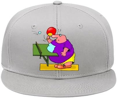 Ping Pong Grey Cotton Sport Head Wear Snapback Hat Cap Classic Stylemale/female Snapback Sunhat Mablewillia