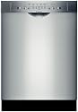 Bosch Ascenta Series SHE5AL0 Full Console Dishwasher with 5 Wash Cycles, Nylon Coated Racks, and