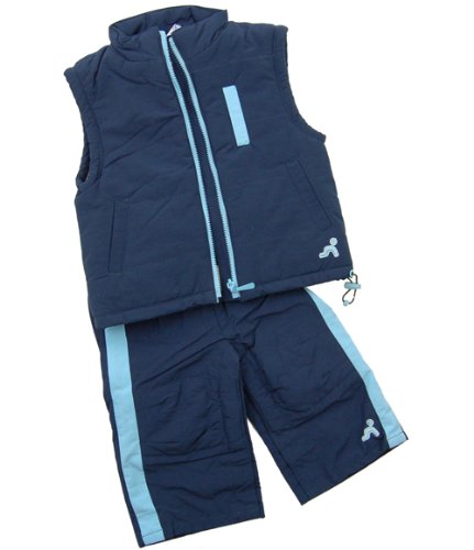 Krawlers Toddler Winter Fleece Vest and Pant Set