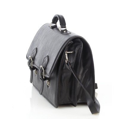 Multi-Compartment Briefcase Color: Black