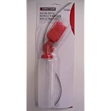 13.75 Fl. Oz. Capacity Basting Bottle with Silicone Brush and Squeeze Top Closeable Lid by 