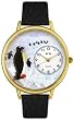 Whimsical Watches Unisex Penguin Gold Watch G0140006
