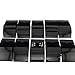 Adorox 200 Piece Black Earring Card Holders with Back Hook – Perfect for Earring Display and Organization