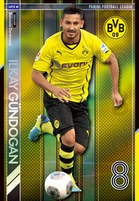 イルカイ・ギュンドアン　ドルトムント SUPER パニーニフットボールリーグ Panini Football League 2014　01 pfl05-150