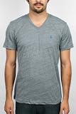 Volcom Solid Tri-Blend Slub V-Neck Slim T-Shirt - Short-Sleeve - Men's