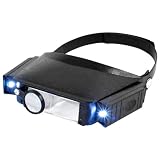 Trademark Tools Magnifying Visor with LED Lights