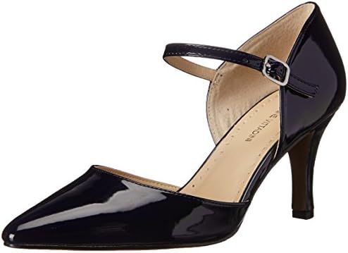 Adrienne Vittadini Footwear Women's Jon Dress Pump, Navy, 6 M US