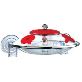 Droll Yankees WH2 Window Mount Hummer Feeder with Nectar Guard
