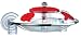 Droll Yankees WH3 Window Mount Hummer Feeder with Nectar Guard