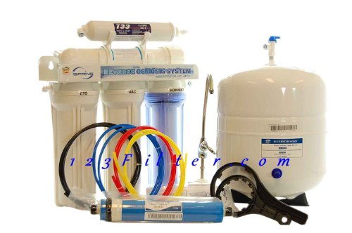 iSpring 75GPD 5-Stage Reverse Osmosis Water Filter System - Comparing to Watts Premier, Crystal Clear, GE, APEC iSpring 75GPD 5-Stage Reverse Osmosis Water Filter System - Comparing to Watts Premier, Crystal Clear, GE, APEC