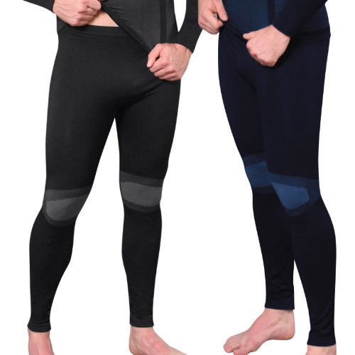 Sport Funktionswäsche Herren Hose Lang Seamless versch. Farben