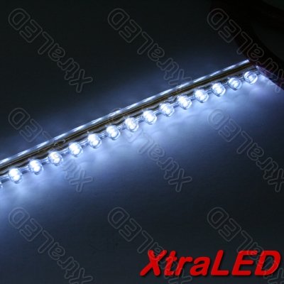 48 LED Strip Motorcycle/Car Lights Flexible Grill 