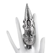 Elephant Gothic Finger Armor Ring