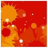 ArtScape 8' Red Burst Pool Table Cloth