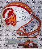 Mike Alstott Autographed Tampa Bay Buccaneers "A-Train" Full Size Replica Throwback Football Helmet