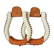 Weaver Leather Rawhide Covered Oxbow Stirrups wv30-0775